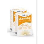 Wellcare Vitamin D3 + K2 30 Ml 2 Adet