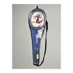WELLCOLD 2 Adet Profesyonel Badminton Raketi, Deluxe Badminton Çantası, 3 Adet Badminton Topu Seti, Mavi, 101M
