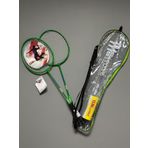 Wellcold 2 Adet Profesyonel Badminton Raketi Deluxe Badminton Çantası Seti + 3 Adet Badminton Topu 102Ly
