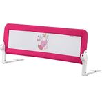 WellGro 50x120 cm Pembe Katlanır Yatak Bariyeri