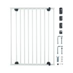 WellGro 62-102 cm Beyaz Metal Uzayan Güvenlik Kapısı