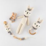WellGro Cuddly Amigurumis Ekru Oyuncak