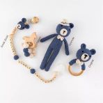 WellGro Cuddly Amigurumis Lacivert Oyuncak