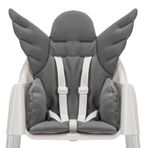 WellGro Gri Angel Wings Çok Amaçlı Minder