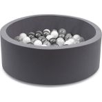 Wellgro Gri Bubble Pops Top Havuzu Eğlenceli Tasarım 88 cm Çocuklar İçin Güvenli Oyun Alanı