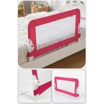 Wellgro Littles 83*48 Cm Pembe Yatak Bariyeri, Çocuk Yatak Korkuluğu