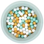 WellGro Mint / Beyaz / Gold Top Havuzu