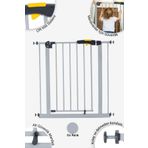 Wellgro Pro 75-80 Cm Çocuk Merdiven Ve Güvenlik Kapısı, Merdiven Korkuluğu, Gri