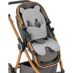 Wellgro Teddy Bear Çok Fonksiyonlu Penye Ped, Bebek Arabası Minderi