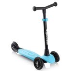 WellGro Turbo 3 Tekerli Yükseklik Ayarlı Mavi Scooter