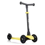 WellGro Turbo 3 Tekerli Yükseklik Ayarlı Sarı Scooter
