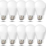 Wellhise 10 Adet Led Ampul 9W Enerji Tasarruflu 10'lu Paket Günışığı (Sarı) 3200 Kelvin E27