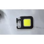 Wellhise Mini Taşınabilir Led Çok Fonksiyonlu Fener, Yüksek Lümen, Cob Anahtarlık, Dış Mekan İçin Şarj Edilebilir Acil Durum Işığı, Min