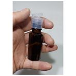 Wellline 10 Adet Boş Filtop Damlakapaklı Kolonya Şişesi Doldurulabilir Cep Amber Renk Cam Parfüm Şişesi 20 Ml 8697431732568