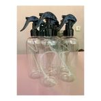 wellLine 10 Adet Boş Plastik Şişe 10 Adet Fısfıs Sprey 400 Ml Şeffaf Camsil,kolonya,deterjan Şişesi 86974317145283