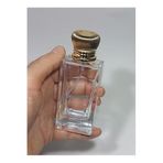 Wellline 10 Adet Cam Kolay Kapama Sprey Kolonya Parfüm Şişesi 50 Ml - Boş Şişe Gold Kapaklı 86974317032232