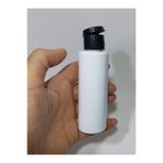 Wellline 100 Cc Düz Model Pet Şişe -Siyah Kapaklı - 100 Ml Boş Pet Şişe (2 Adet) 8697431700142
