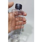 wellLine 250 Cc Düz Model Pet Şişe - Beyaz Kilitli Kapaklı - 250 Ml Boş Pet Şişe (15 Adet)