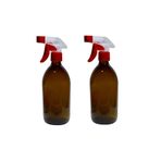 Wellline 2'Li Amber Cam Köpük Sabun Yapıcı Bulaşık,Banyo Deterjanı Şişesi Sabunluk 500Ml 869743174625
