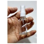 wellLine 3 Adet Boş Şişe Spreyli Kolonya Şişesi Doldurulabilir Cep cam Parfüm Şişesi 20 Ml