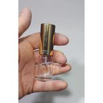 wellLine 5 Adet 10 ml Çok Amaçlı cam Şişe gold renk spreyli parfüm,Oda Kokusu,kolonya Şişesi