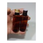 Wellline 50 Cc Kolonya,Parfüm Şişesi Hediyelik,30 Adet Çok Amaçlı Tıpalı Ve Gold Kapaklıamber Pet Boş Şişe 86974317932583