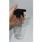 wellLine 8 adet Boş Fısfıs Sprey Şişe 400 Ml Şeffaf siyah spreyli deterjan ve parfüm şişesi