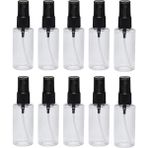 Wellline Ambalaj 50ML - 10 Adet - Şeffaf Boş Plastik Pet Şişe