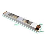 WellPower Wellpower 12volt 33amper Adaptör Ultra Slim Led Trafosu Gri