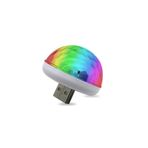 Wellsell Mini Disko Topu Gece Lambası Led Işıklı & Sese Duyarlı USB