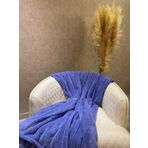 Wellsoft Battaniye, Televizyon Battaniyesi, Peluş, Polar Battaniye, Tek Kişilik, 170 * 230-Lila