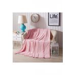 Wellsoft Battaniye Televizyon Battaniyesi Peluş Polar Battaniye Tek Kişilik 170*230 Pembe