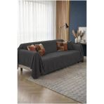 Wellsoft Süngerli Koltuk Örtüsü 170X210 Cm Koyu Gri