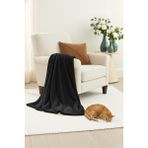 Wellsoft Tv Battaniyesi – Ultra Yumuşak, Sıcak, Hafif – Tek Kişilik - 100 x 170 cm - Siyah