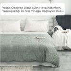 Wellsoft Yorgan / Ağırlıklı Battaniye Nevresimi Tek Kişilik Kış ve Bahar Ayları Için, 160X220CM Gri