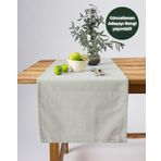 Wellstil Premium | Keten Adaçayı Yeşili Runner 40 x 150 Cm