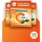 Wellvalens C Vitamini 500mg 3x30 Tablet - Üçlü Kampanya Paketi
