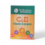 Wellvalens Vitamin C B Complex 30 Kapsül