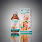 Wellvalens Wellvita Çocuklar İçin Vitamin C Şurubu 50 mg / 5 ml – Portakal Aromalı Bağışıklık Desteği – 100 ml