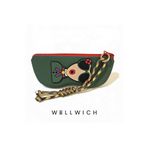 wellwich Silikon Kalemlik ve Gözlük Kılıfı Çok Amaçlı Fermuarlı Organizer Yeşil Renk