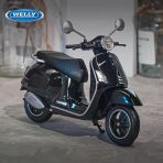 Welly 1:12 Ölçek Vespa Gts 300 Diecast Model – Gerçekçi Detaylı Metal Scooter Diecast Renk:siyah Vitrin