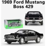 WELLY 1:24 1969 Ford Mustang patron 429 araba