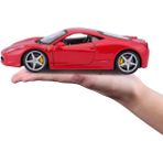 Welly 1:24 Ölçek Burago Ferrari F458 Italia Model Araba - 18 cm