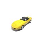 Welly 1:32 / 1:36 Chevrolet Corvette Diecast Model Araba Sarı