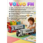 Welly 1:32 Ölçekli Lisanslı Orjinal Volvo Fh Dorseli Koleksiyonluk Model Oyuncak Tır