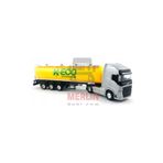 Welly 1/64 - Volvo Fh4 4x2 ve Tanker Dorse Welly Tır Çekici