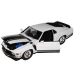 Welly 1970 Ford Mustang Boss 302 Beyaz 1:24 Model Araba