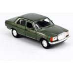 Welly 43681 1/34-1/39 Ölçek Mercedes Benz E-Class W123, Yeşil, Çek-Bırak Mekanizmalı Oyuncak Metal Araba