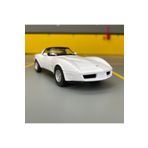 WELLY Chevrolet Corvette 1982 1/36 Ölçek *c&c Model Garage* Çek Bırak Metal Model Oyuncak Araba