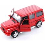 Welly G Class 1/24 Ölçek Diecast Model Araba-kırmızı